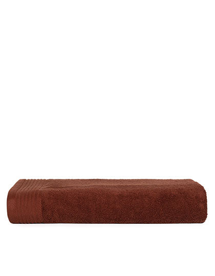 Classic Beach Towel in Brown, Größe 100 x 180 cm