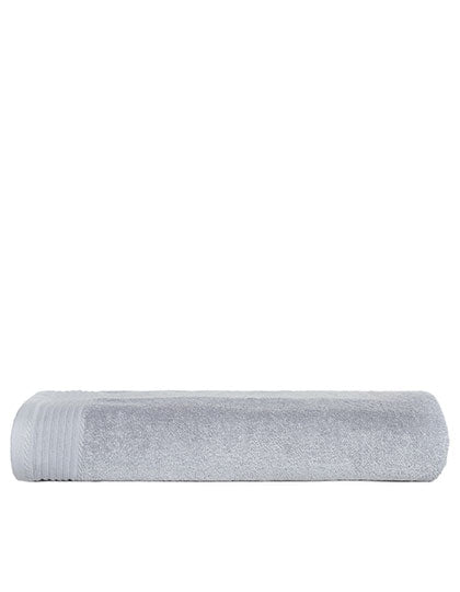 Classic Beach Towel in Light Grey, Größe 100 x 180 cm