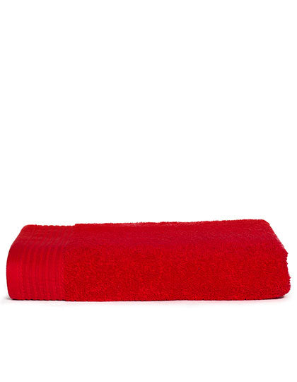 Classic Bath Towel in Red, Größe 70 x 140 cm