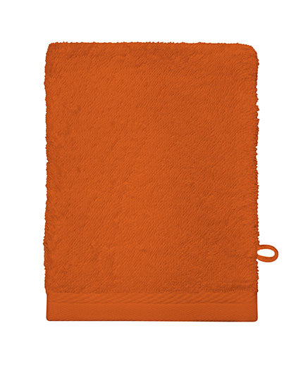 Classic Washcloth in Orange, Größe 16 x 21 cm