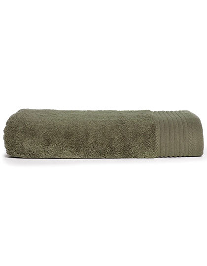 Deluxe Bath Towel in Olive Green, Größe 70 x 140 cm