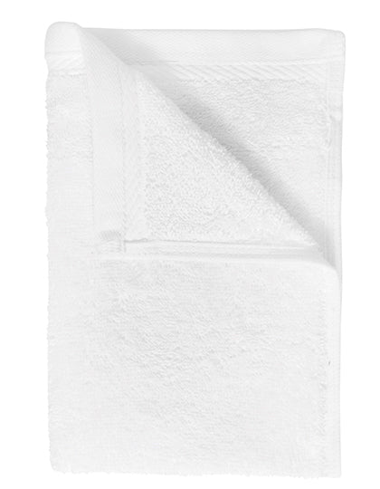 Organic Guest Towel in White, Größe 30 x 50 cm