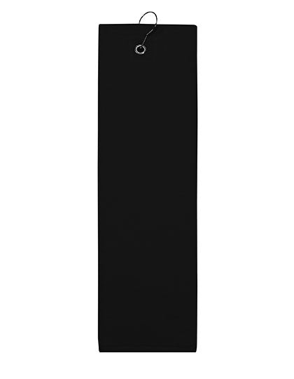 Golf Towel in Black, Größe 40 x 50 cm