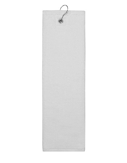 Golf Towel in White, Größe 40 x 50 cm