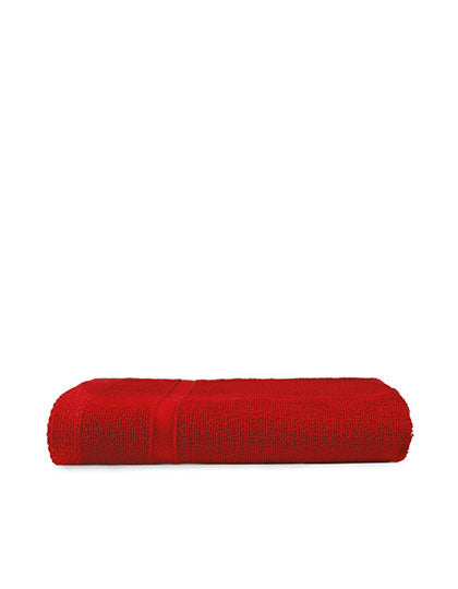 Recycled Classic Towel in Bandera Red, Größe 50 x 100 cm