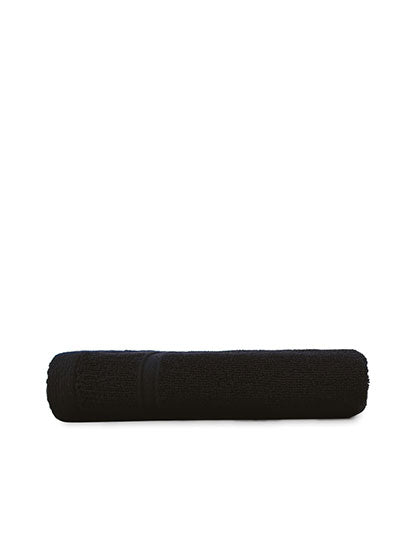 Recycled Classic Towel in Black, Größe 50 x 100 cm