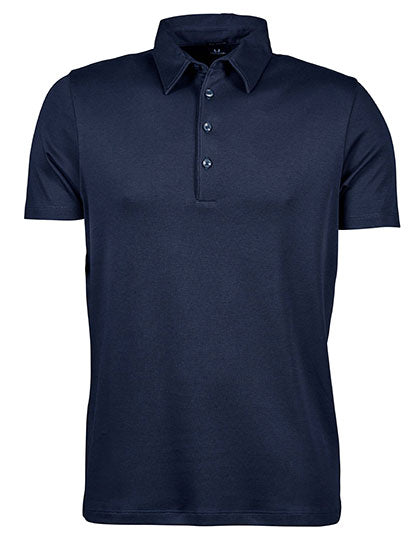 Men´s Pima Cotton Polo in Navy, Größe 3XL
