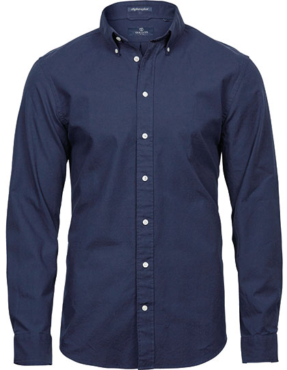 Men´s Perfect Oxford Shirt in Navy, Größe 4XL