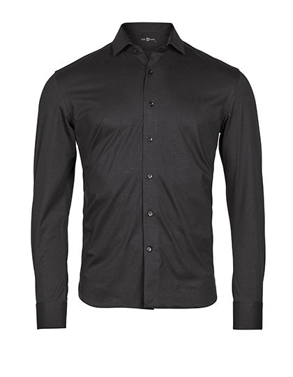 Active Stretch Shirt in Black, Größe 3XL
