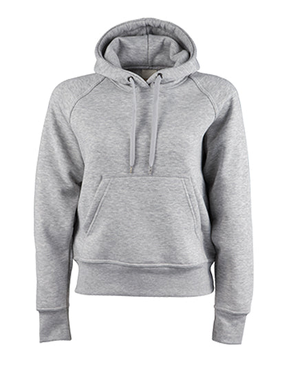 Women´s Hooded Sweatshirt in Heather Grey, Größe XXL