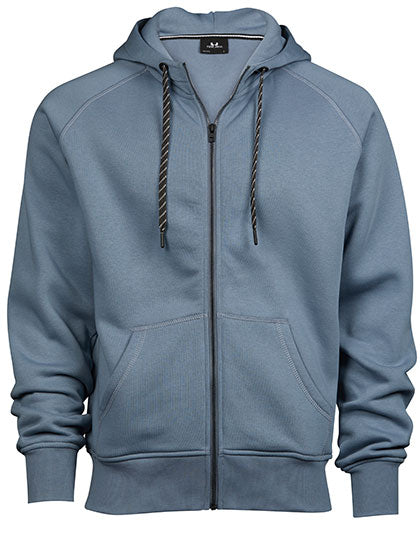 Men´s Fashion Full Zip Hood in Flint Stone, Größe 3XL