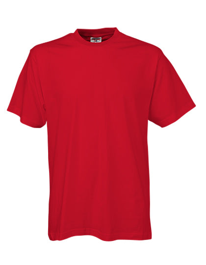 Men´s Sof Tee in Red, Größe 5XL