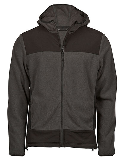 Mountain Hooded Fleece in Asphalt, Größe 3XL