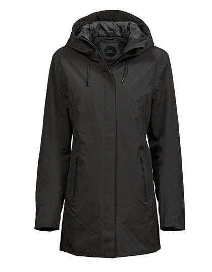 Women´s All Weather Parka in Black, Größe 3XL