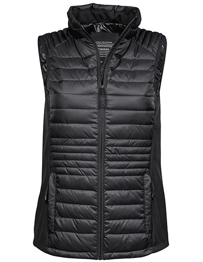 Women´s Crossover Bodywarmer in Black, Größe 3XL
