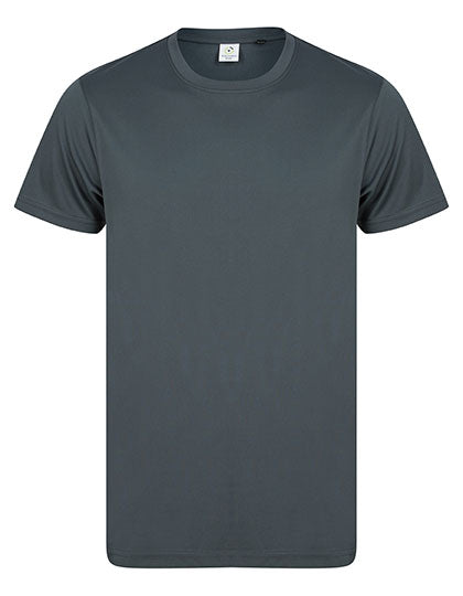 Recycled Performance T in Charcoal Grey, Größe XXL
