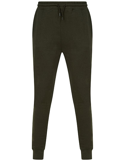 Unisex Athleisure Joggers in Olive Green, Größe XXL