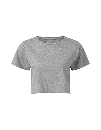 Women´s Crop Top in Heather Grey, Größe XXS