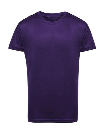 Kids Performance T-Shirt in Bright Purple, Größe 12/13
