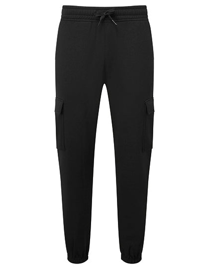 Unisex Cargo Recycled Joggers in Black, Größe 3XL