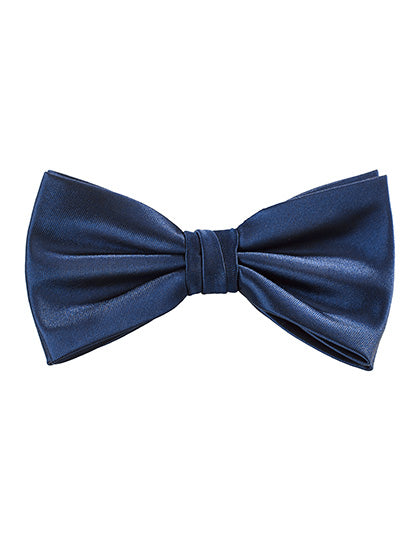 Satin Bow Tie in Navy, Größe One Size