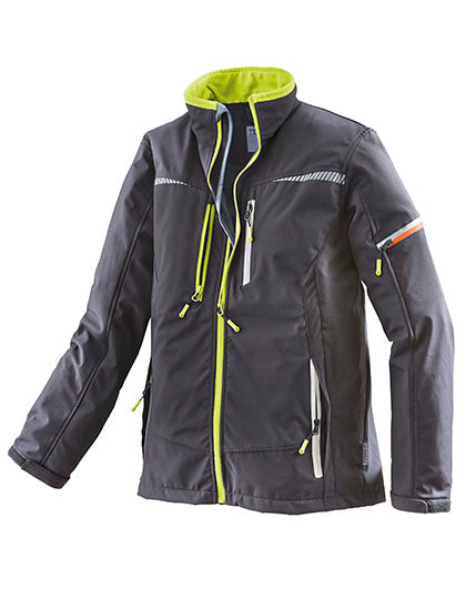 Men´s Softshell Jacket in Black, Größe 3XL