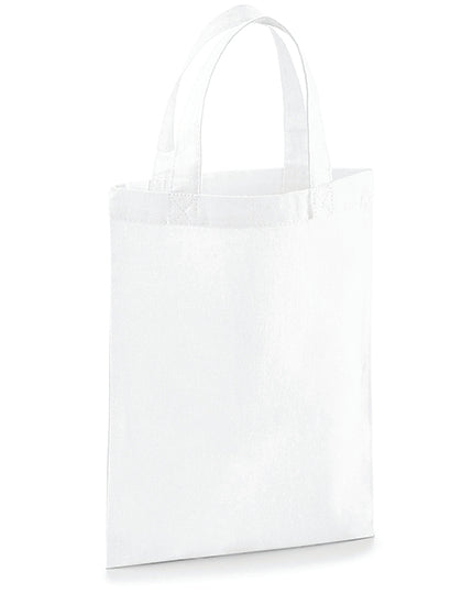 Cotton Party Bag For Life in White, Größe 19 x 25 cm