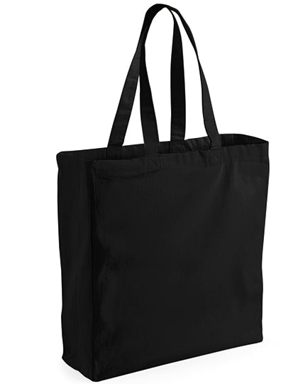 Canvas Classic Shopper in Black, Größe 39 x 42 x 13 cm