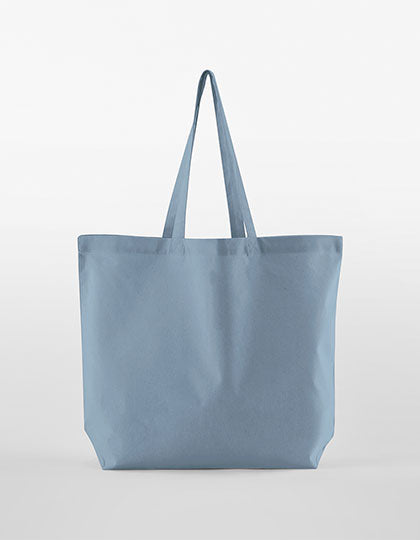Organic Cotton InCo. Maxi Bag For Life in Dusty Blue, Größe 35 x 39 x 13,5 cm