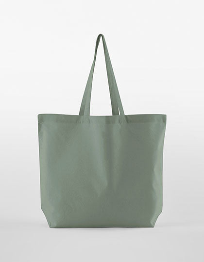 Organic Cotton InCo. Maxi Bag For Life in Dusty Green, Größe 35 x 39 x 13,5 cm