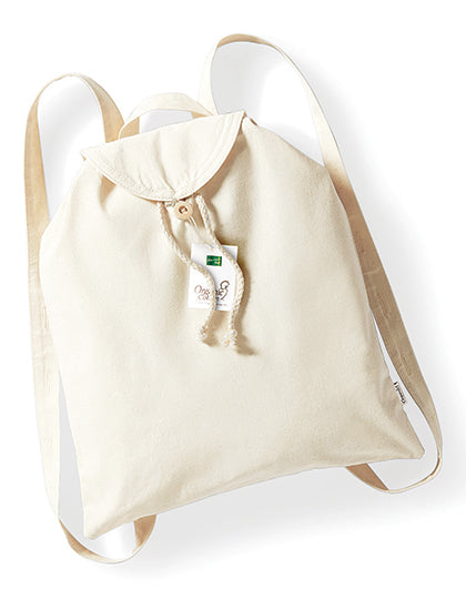Organic Festival Backpack in Natural, Größe 37 x 41 cm
