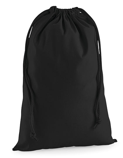 Premium Cotton Stuff Bag in Black, Größe XL (49,5 x 75 cm)