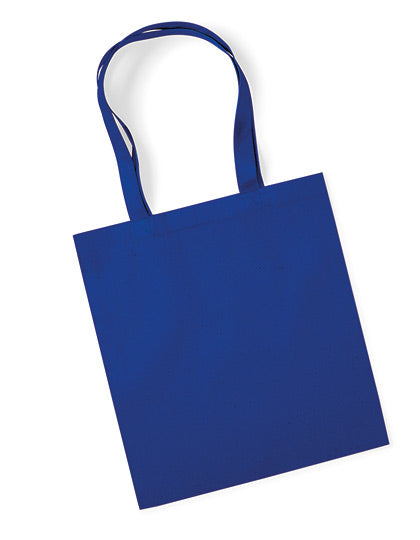 Organic Premium Cotton Bag in Bright Royal, Größe 38 x 42 cm