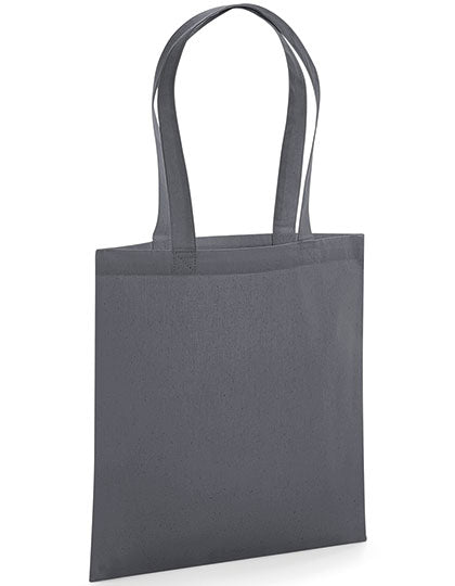 Organic Premium Cotton Bag in Graphite Grey, Größe 38 x 42 cm