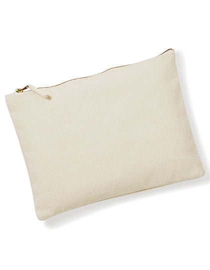 Canvas Accessory Pouch in Natural, Größe XS (12 x 8,5 cm)