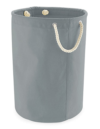 Heavy Canvas Storage Trug in Pure Grey, Größe L (40 x 60 cm)