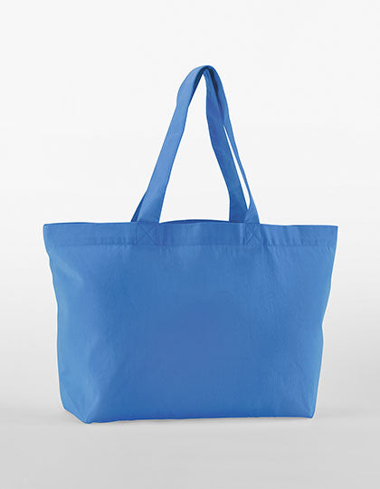 EarthAware® Organic Twill Shopper in Cornflower Blue, Größe 44 x 37 x 16 cm