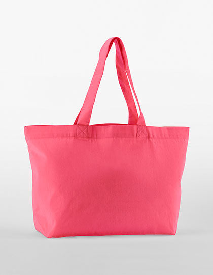 EarthAware® Organic Twill Shopper in Raspberry Pink, Größe 44 x 37 x 16 cm