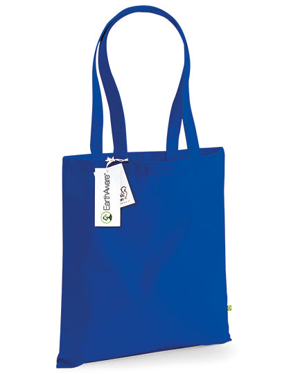 EarthAware® Organic Bag For Life in Bright Royal, Größe 38 x 42 cm