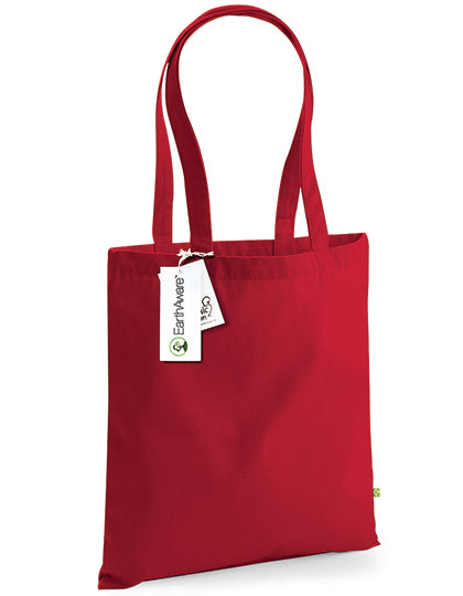 EarthAware® Organic Bag For Life in Classic Red, Größe 38 x 42 cm