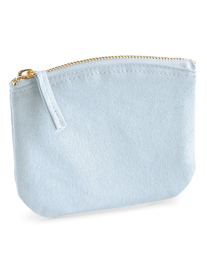 EarthAware® Organic Spring Purse in Pastel Blue, Größe 14,5 x 11 cm