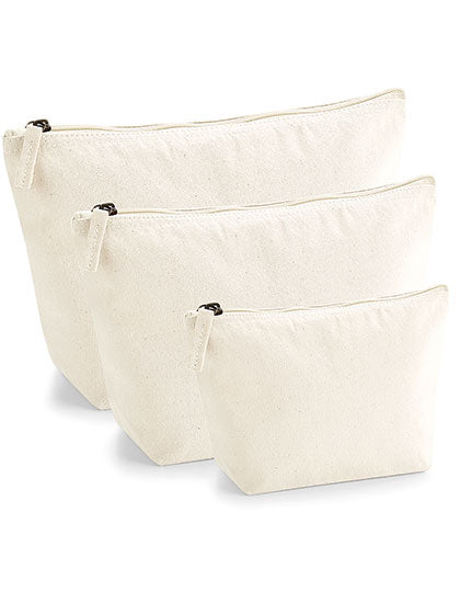 EarthAware® Organic Accessory Bag in Natural, Größe L (23 x 22,5 x 11 cm)