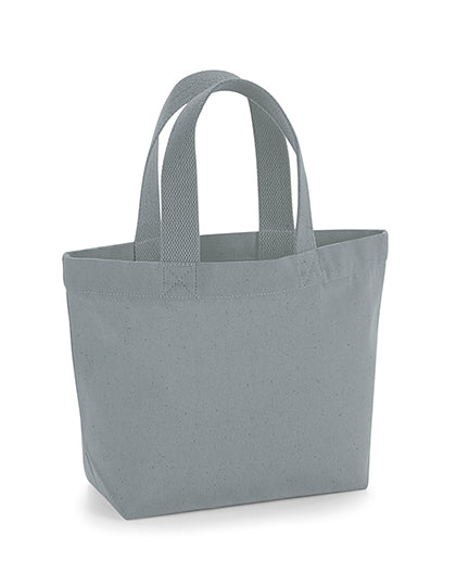 EarthAware® Organic Marina Mini Bag in Pure Grey, Größe 26 x 21 x 10 cm