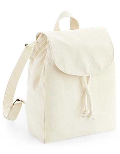 EarthAware® Organic Mini Rucksack in Natural, Größe 22 x 30 x 12 cm