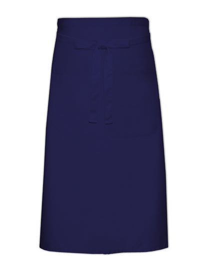 Cook´s Apron With Pocket in Navy, Größe 70 x 120 cm