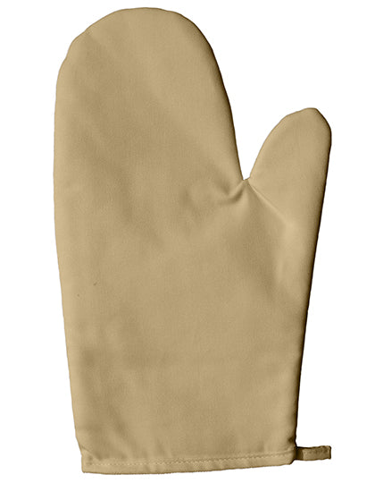 Oven Mitt in Sand, Größe 28 x 16 cm