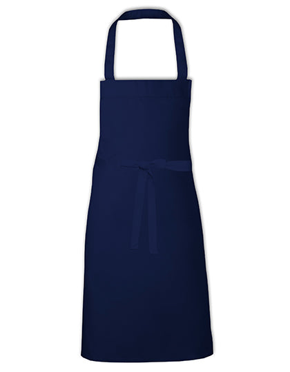 Cotton Barbecue Apron in Navy (ca. Pantone 2766), Größe 80 x 70 cm