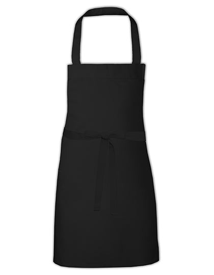 Kids´ Cotton Barbecue Apron in Black, Größe 60 x 50 cm