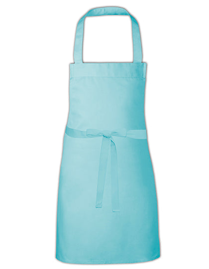 Kids´ Cotton Barbecue Apron in Light Blue (ca. Pantone 2708), Größe 60 x 50 cm