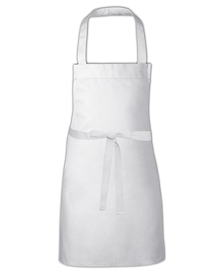 Kids´ Cotton Barbecue Apron in White, Größe 60 x 50 cm